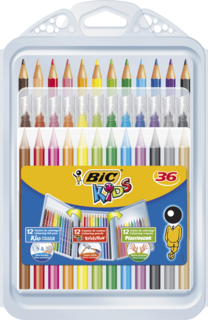 Подарочный набор для детского творчества BIC Kids 36 предметов