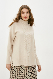 Джемпер женский Vilatte 1500078491 бежевый 44