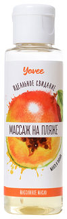 Масло для массажа Массаж на пляже с ароматом манго и папайи 50 мл. Toy Fa