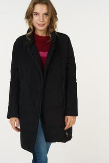 Утепленное пальто женское ICHI 20106704 черное 48