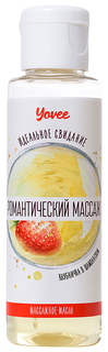 Масло для массажа Романтический массаж с ароматом клубники и шампанского 50 мл. Toy Fa
