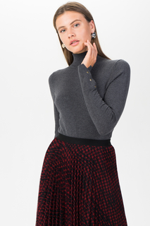 Водолазка женская Vilatte D34.140 серая 44