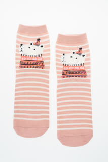 Носки женские Kawaii Factory KW009-000790 розовые 36-38