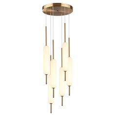 Подвесной светодиодный светильник Odeon Light Reeds 4794/72L