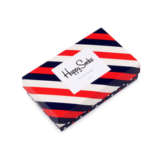 Набор носков унисекс Happy Socks Stripe 3 Pair разноцветный 36-40