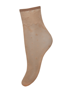 Капроновые носки женские Trasparenze Dubai (c) UNI dore (загар)