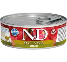 Влажный корм для кошек Farmina N&D Quinoa Cat Adult Urinary , утка, киноа, 12шт, 80г