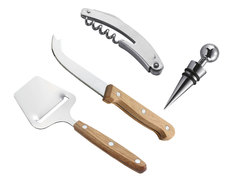 Набор для сыра и вина, Regent Inox, Linea FORMAGGIO, 4 предмета