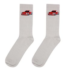 Носки женские Kawaii factory Путешествия машина бежевые 40-45