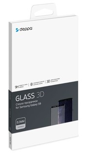 Защитное стекло Deppa стекло Samsung G960 0.3mm 3D black