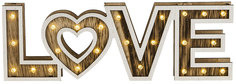 Светильник новогодний Globo Love 29976