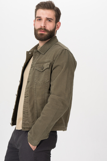 Джинсовая куртка мужская Tom Farr T4F M2402.47 (002-1-coll) хаки 48 RU