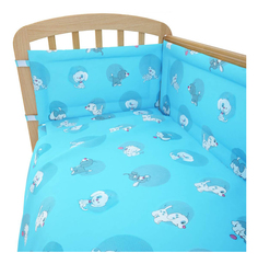 Комплект детского постельного белья Фея Наши друзья голубой