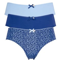 Набор трусов женский Pretty Polly ES006M/NABP синий 3/M