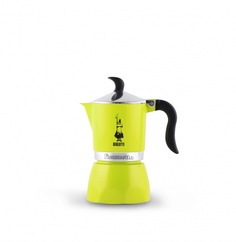 Гейзерная кофеварка Bialetti Fiametta LIME (2019) 3 порции