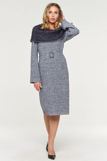Платье женское VAY 192-2416 серое 46 RU