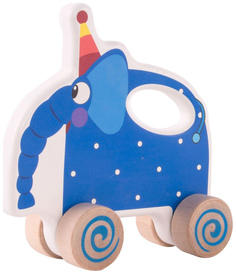 Каталка Деревяшки Слон Ду-Ду