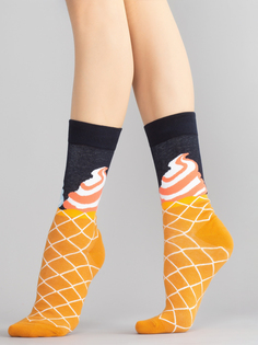 Носки женские Hobby Line HOBBY 80152-07-04-01 оранжевые 36-40