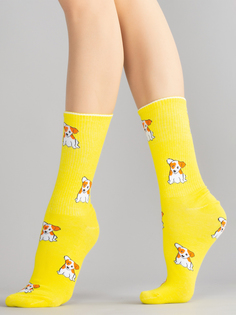 Носки женские Hobby Line HOBBY 80135-5-15 желтые 39-43