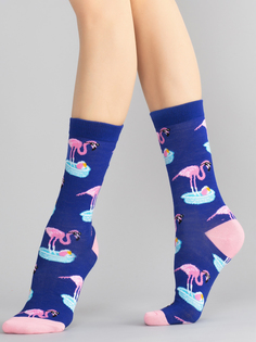 Носки женские Hobby Line HOBBY 80139-1-07-1 синие 36-43