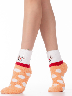 Носки женские Hobby Line HOBBY 2223-7 оранжевые 36-40