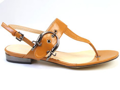 Сандалии женские Airbox 135436 коричневые 37 RU