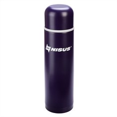 Термос N.TM-045-O 1000ML т.фиолетовый Nisus