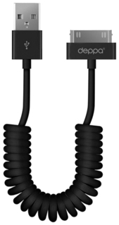 Кабель Deppa 72119 30-pin 1,5м Black