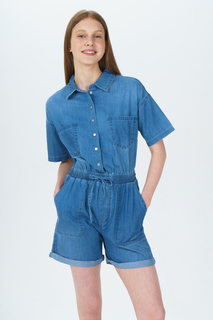 Комбинезон женский Tom Farr T4F W2974.35 синий 44 RU