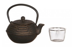 Заварочный чайник чугунный с эмалированным покрытием внутри 1200 мл Lefard 734-028