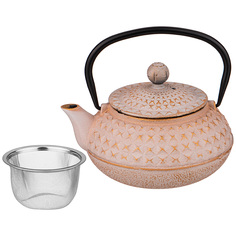 Заварочный чайник чугунный с эмалированным покрытием внутри 680 мл Lefard 734-077