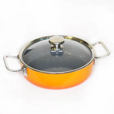 Сотейник чугунный ORANGE 16см SKK