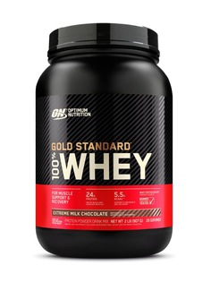 Протеин Optimum Nutrition Gold Standard 100% Whey Extreme Milk Chocolate, 909 г