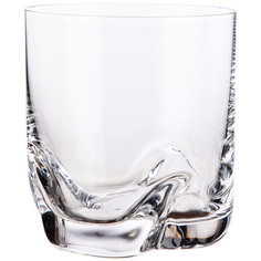 Набор стаканов для воды виски из 6 штук "Трио" 280 мл Bohemia Crystal_674-783
