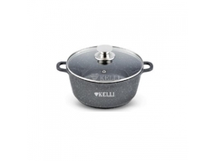 Кастрюля с крышкой KELLI KL- 4000-28 8л