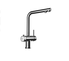 Смеситель для кухонной мойки OMOIKIRI Pure life Hotaru CH-WH 4994051 хром; белый
