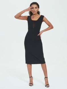 Платье женское Marco Bonne` MB5003PVL черное L