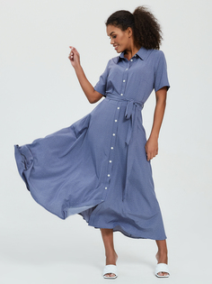 Платье женское Marco Bonne` MB5009PVL синее S