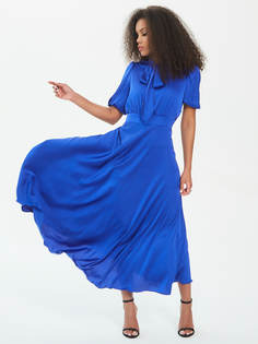 Платье женское Marco Bonne` MB5001PVL синее M