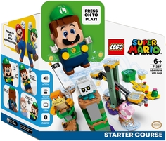 Конструктор LEGO Super Mario 71387 Стартовый набор «Приключения вместе с Луиджи»