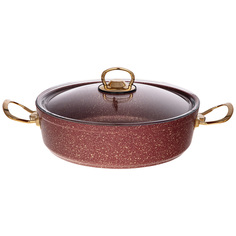 Сотейник премиум "Red queen" 28x8 см, 4, 9 л Agness 936-234