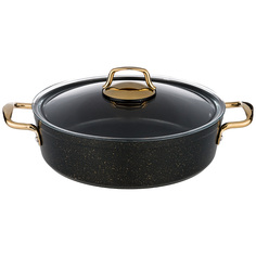 Сотейник премиум "Черное золото" 28x08 см 4.3 л Agness 936-217