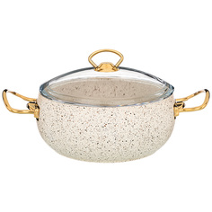 Кастрюля Аgness с покрытием granite, mercury, 22*10,5см, 3,2л, pfoa free 953-013 Agness