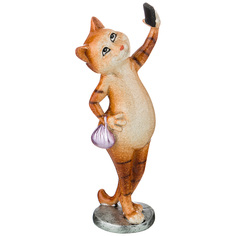 Фигурка "Котофеевна" 8*6.5*19.5 см. коллекция "Озорные коты" Lefard_146-1393