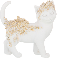 Статуэтка "Кошка" 19*8*19 см. коллекция "Flower fantasy" Lefard_146-1414