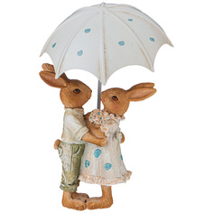 Фигурка "Кролики" 9*4,5*11 см. серия "Country life" Lefard_162-893