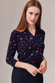 Блуза женская TATUUM tatuum Z016724 синяя XS
