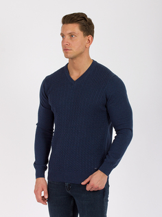 Пуловер мужской DAIROS синий 2XL