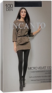 Колготки Incanto "Micro velvet 100" nero, размер 2