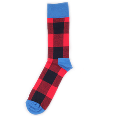 Носки унисекс Happy Socks Happy Socks Lumberjack - Red разноцветные 36-40
